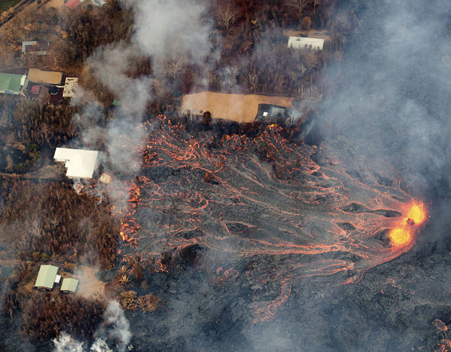 eruzione vulcano kilauea hawaii