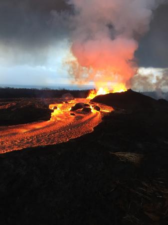 eruzione vulcano kilauea hawaii