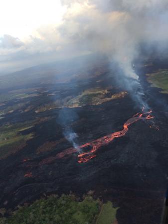 eruzione vulcano kilauea hawaii