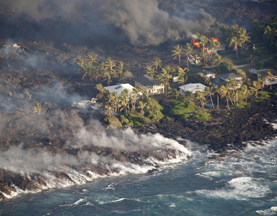 eruzione vulcano kilauea hawaii