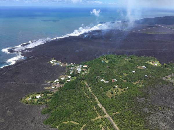 eruzione vulcano kilauea hawaii