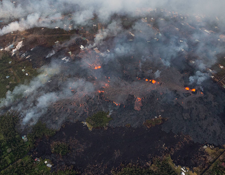 eruzione vulcano kilauea hawaii