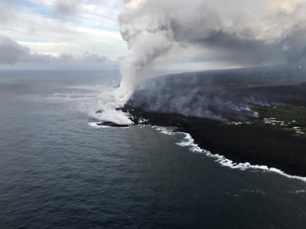 eruzione vulcano kilauea hawaii