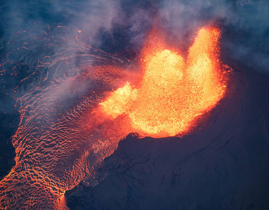 eruzione vulcano kilauea hawaii