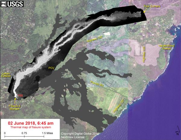 eruzione vulcano kilauea hawaii