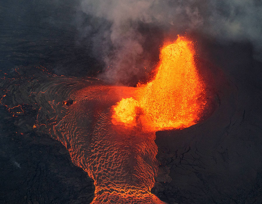 eruzione vulcano kilauea hawaii