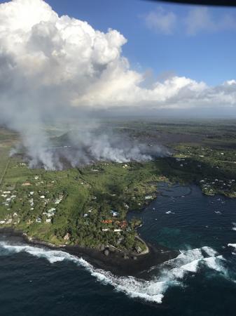eruzione vulcano kilauea hawaii