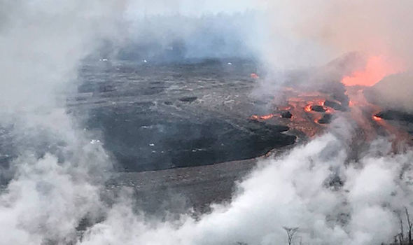 eruzione vulcano kilauea hawaii