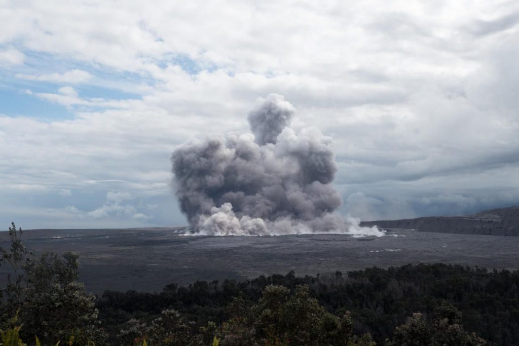 eruzione vulcano kilauea hawaii