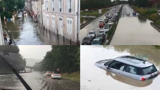 maltempo francia