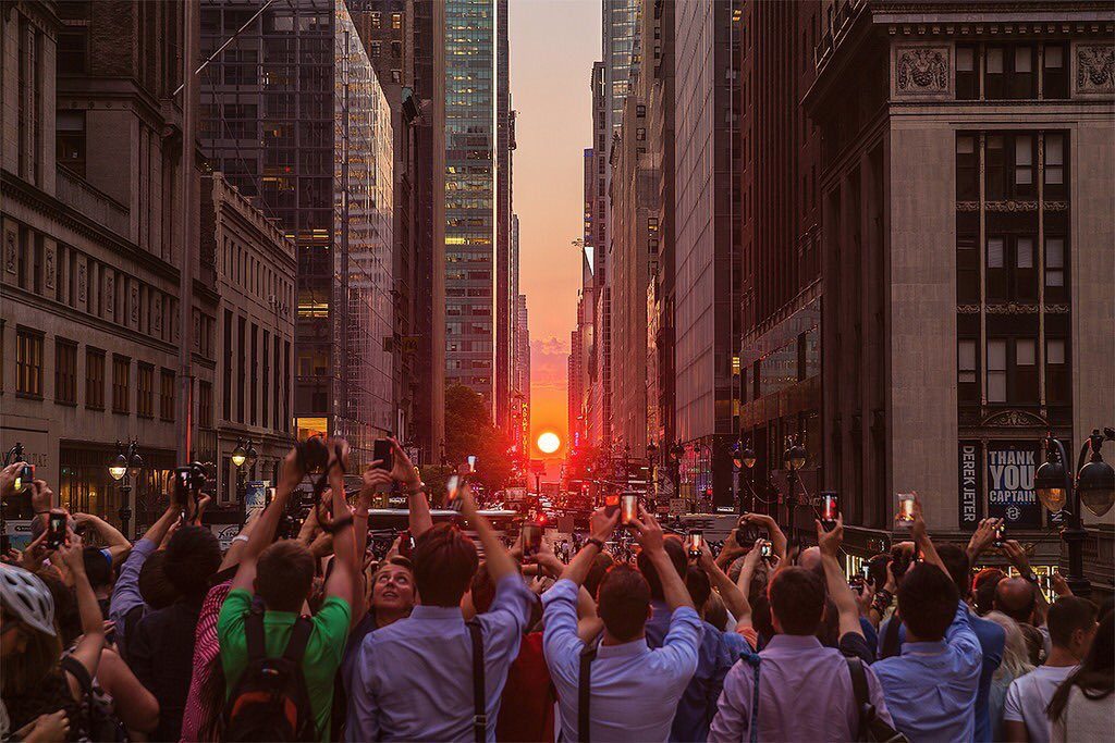 manhattanhenge new york