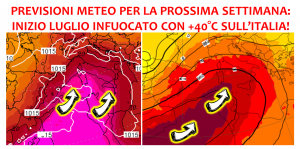 previsioni meteo luglio 2018