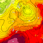 Allerta Meteo, doppio allarme per l’Italia: violentissimi temporali al Nord, super caldo fino a +40°C al Sud [MAPPE]