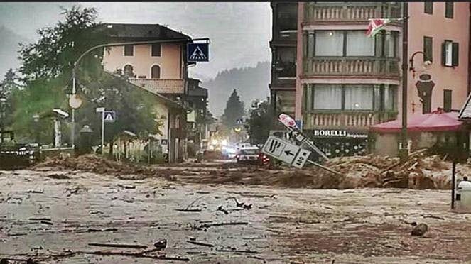 Alluvione Moena Trentino