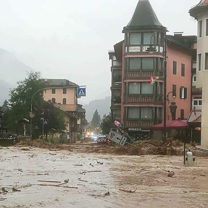 Alluvione Moena Trentino