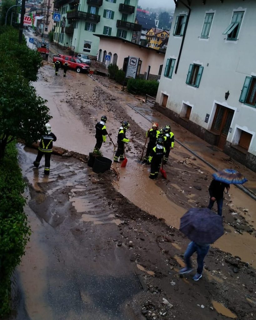 Alluvione Moena Trentino