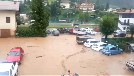 Alluvione Moena Trentino