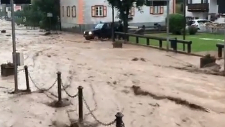 Alluvione Moena Trentino