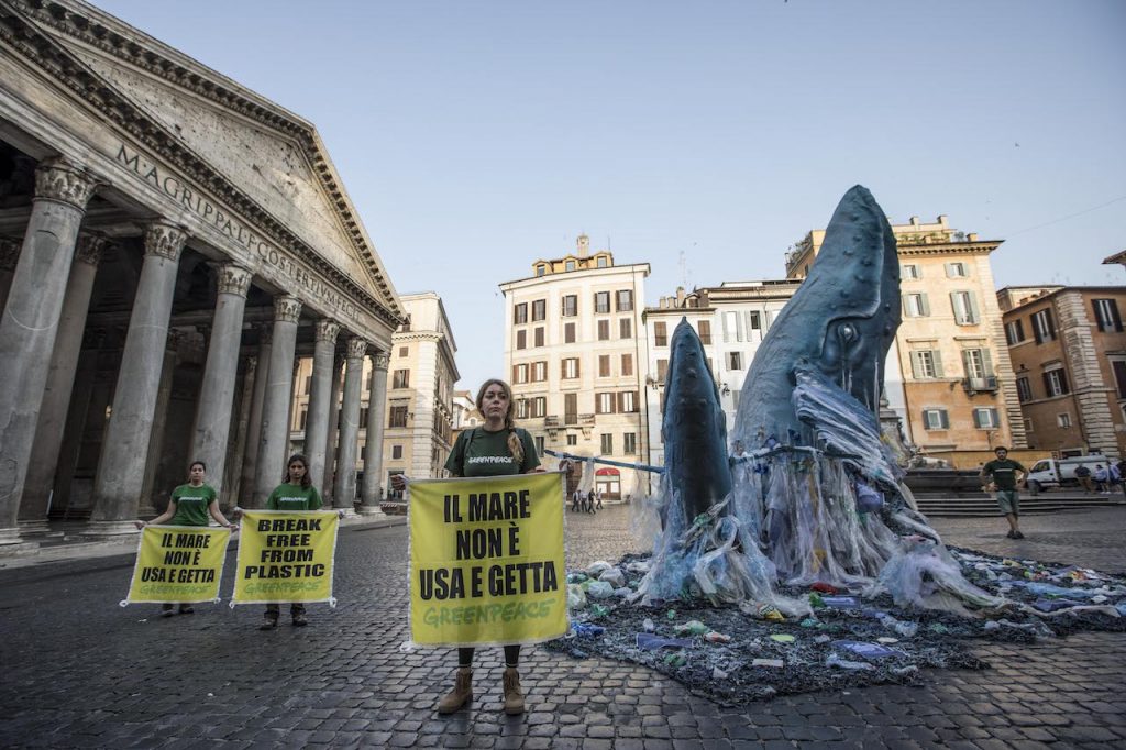 Greenpeace Pantheon Roma