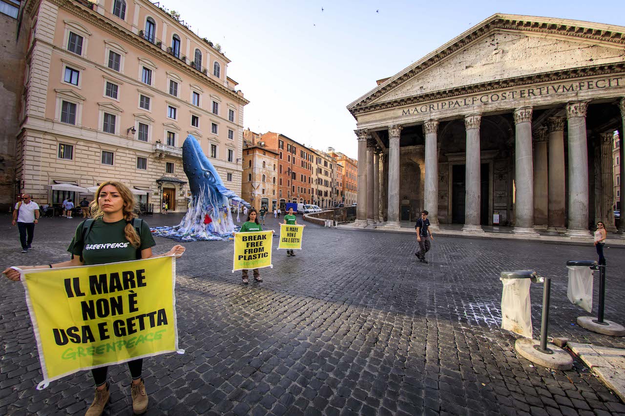 Greenpeace Pantheon Roma