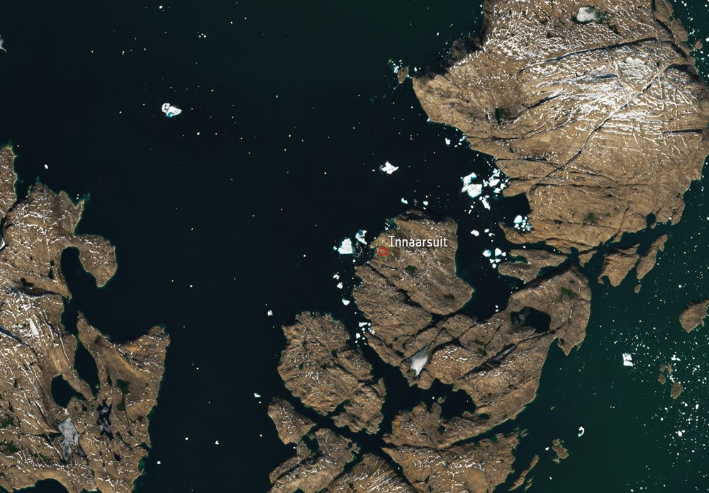 Iceberg Innaarsuit Groenlandia