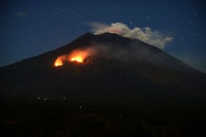 Indonesia vulcano Agung
