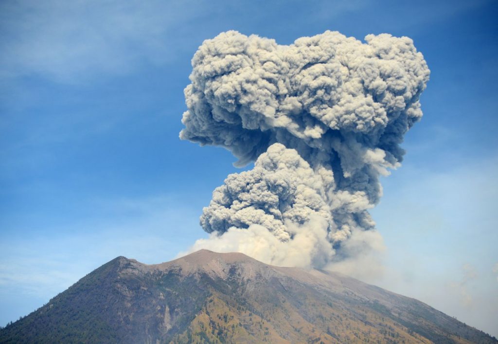 Indonesia vulcano Agung