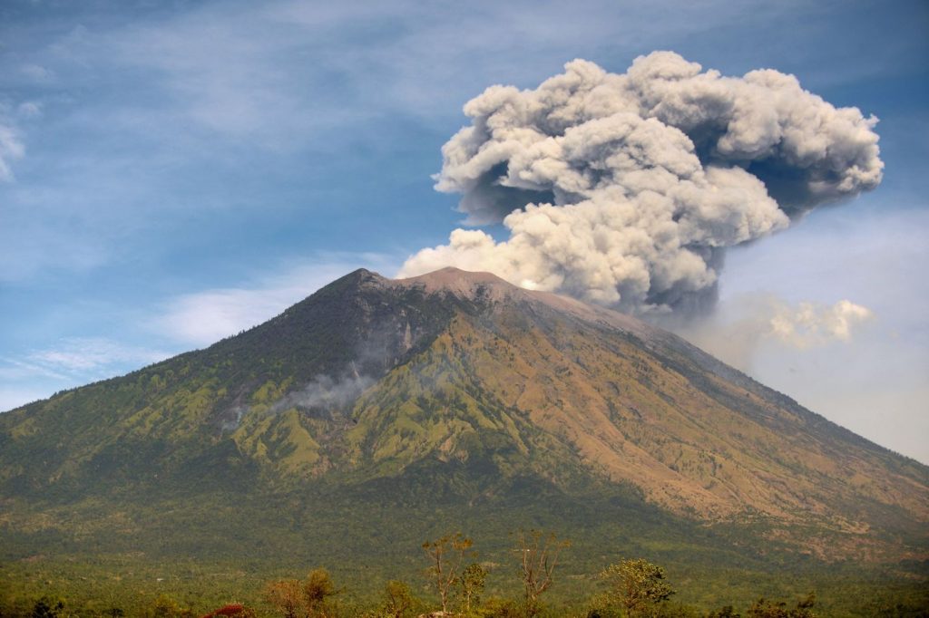 Indonesia vulcano Agung