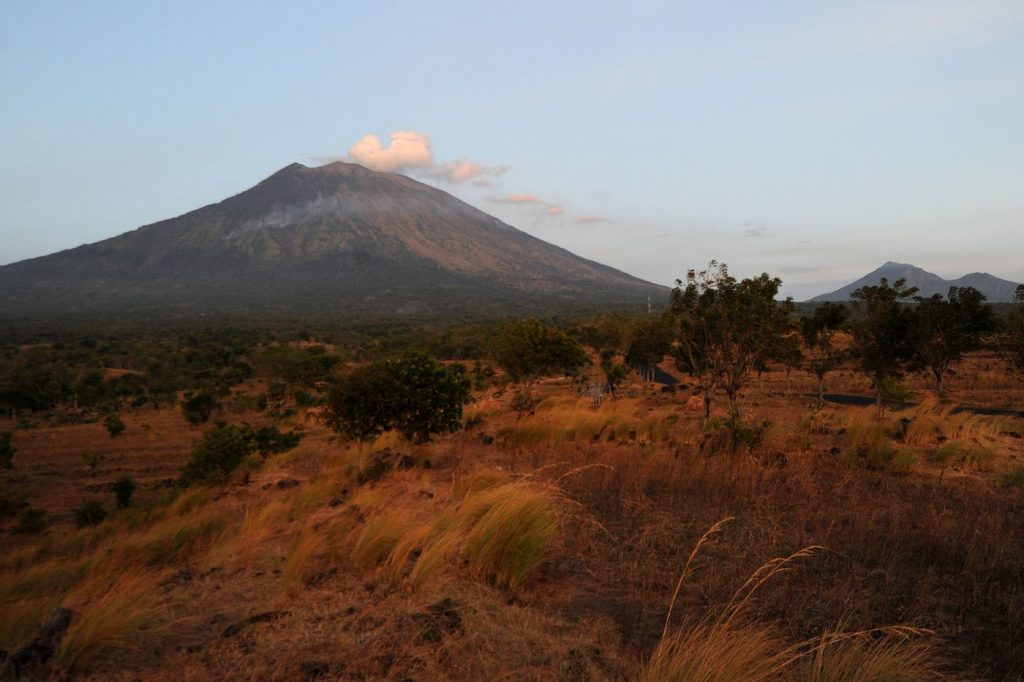 Indonesia vulcano Agung