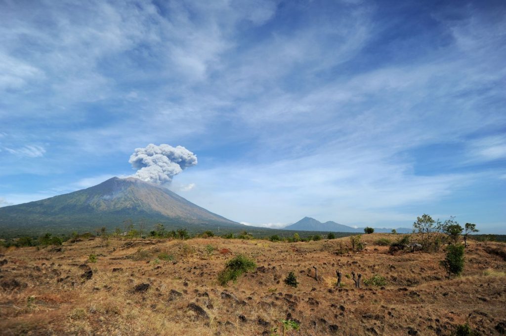 Indonesia vulcano Agung