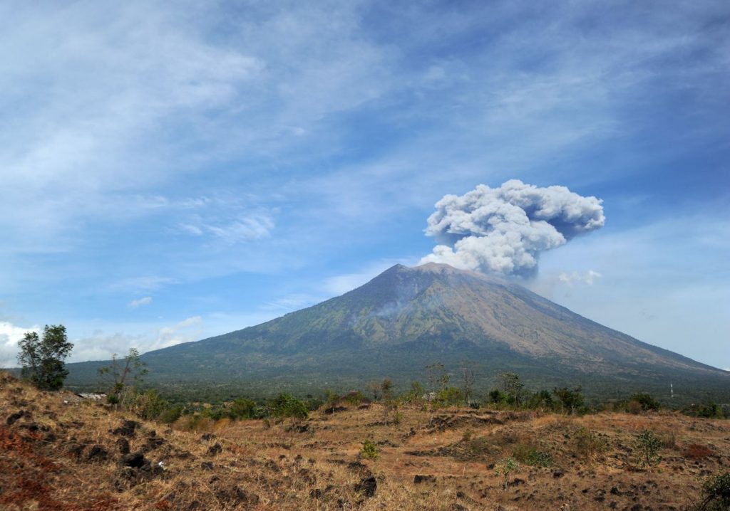 Indonesia vulcano Agung
