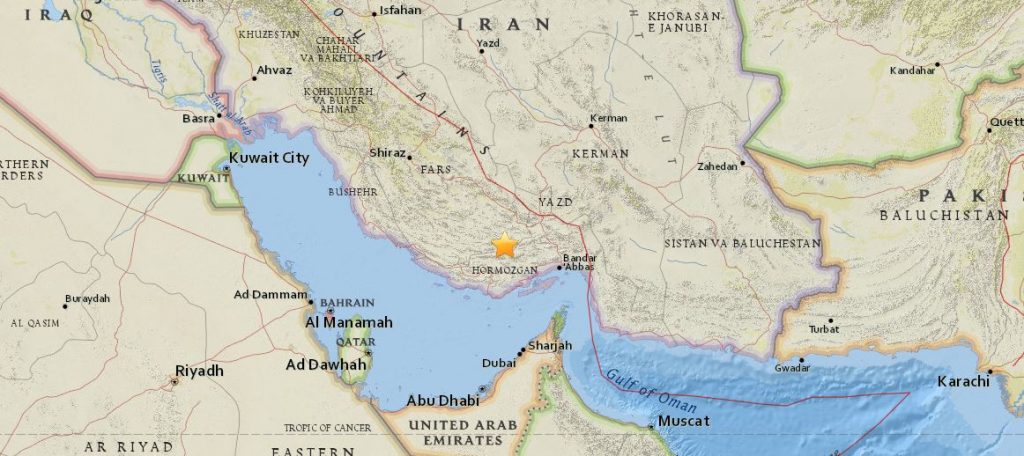 terremoto Iran