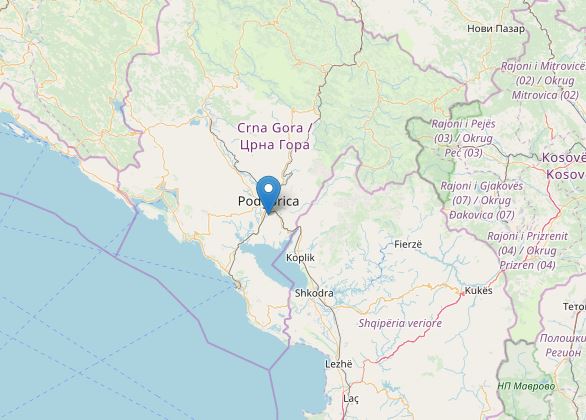 Terremoto Montenegro