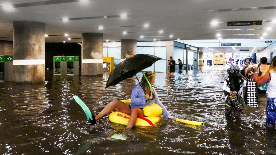 allagamenti svezia