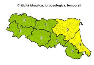 allerta meteo Emilia-Romagna
