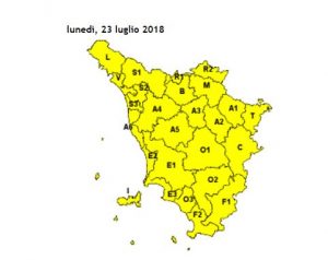 allerta meteo Toscana