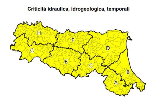 allerta meteo emilia-romagna