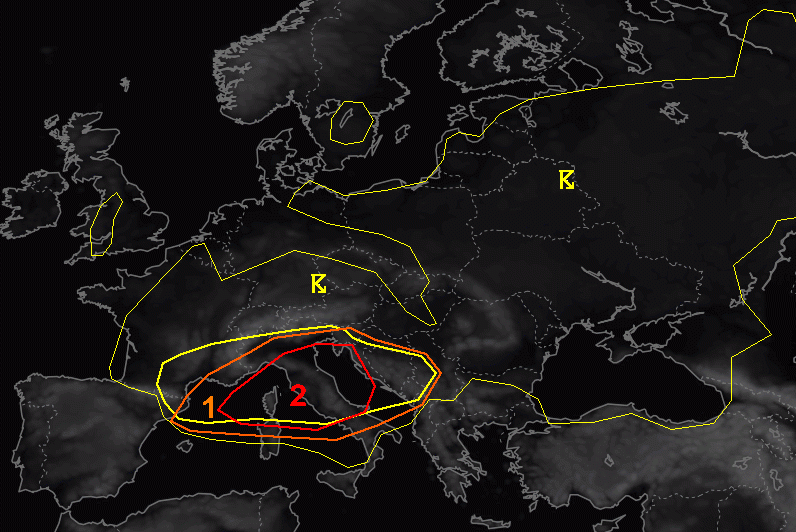 allerta meteo estofex
