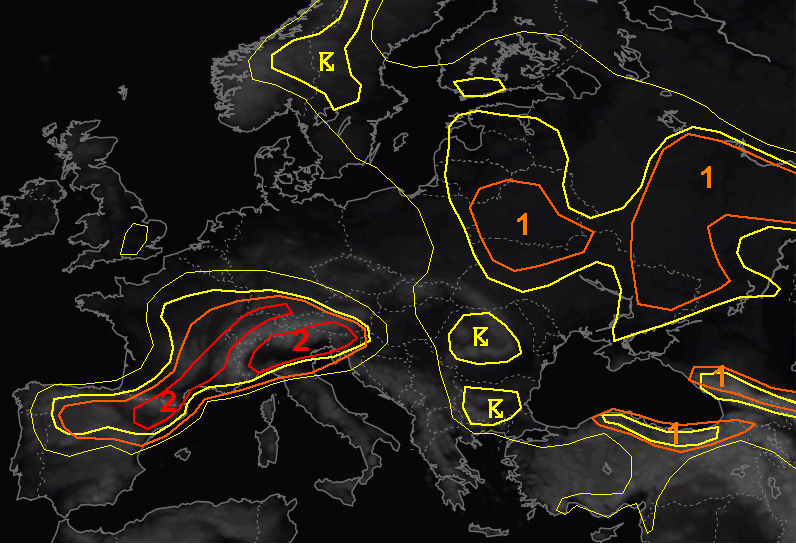 allerta meteo estofex