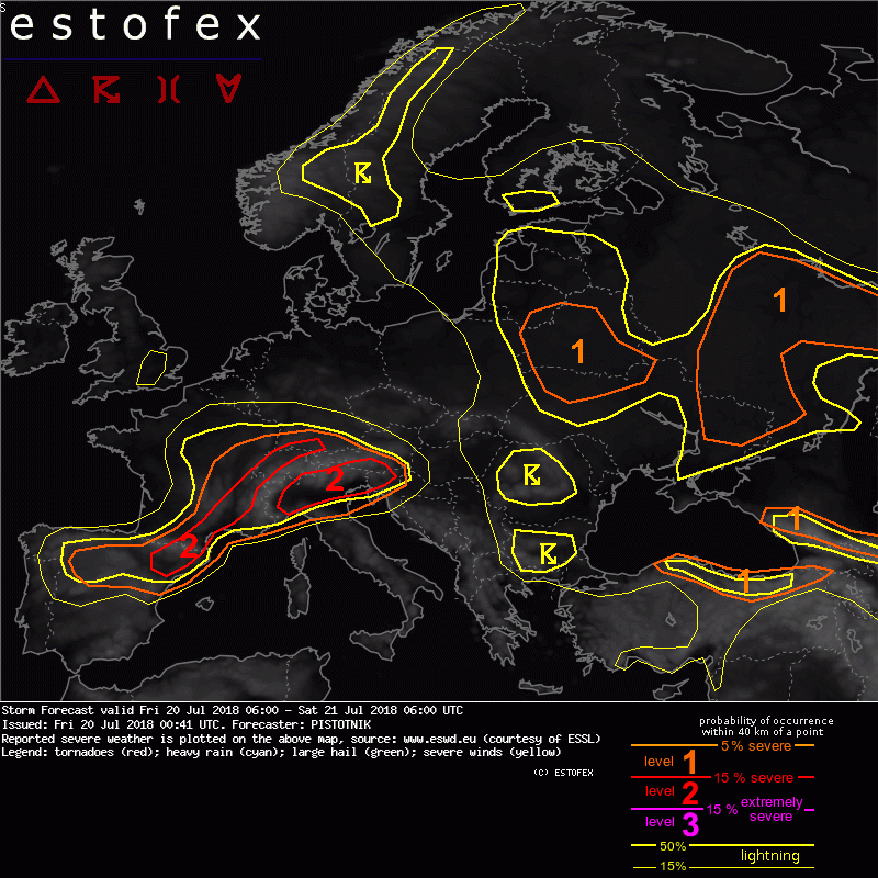 allerta meteo estofex