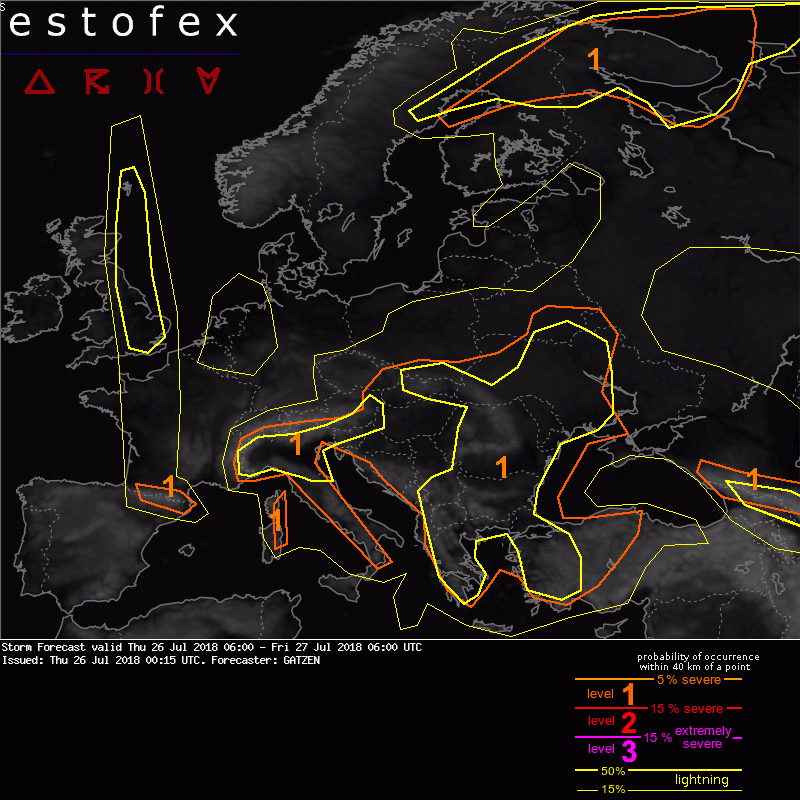 allerta meteo estofex