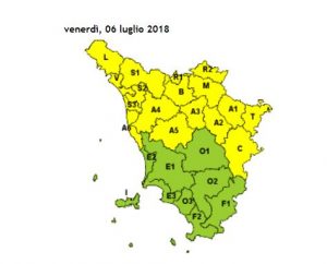 allerta meteo toscana