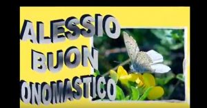 auguri buon onomastico alessio