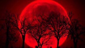 eclissi luna di sangue