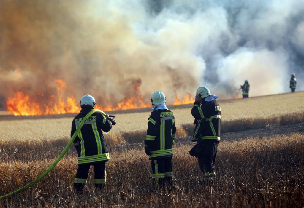 incendio Germania