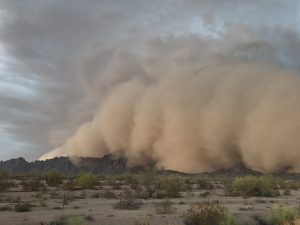 tempesta di sabbia arizona
