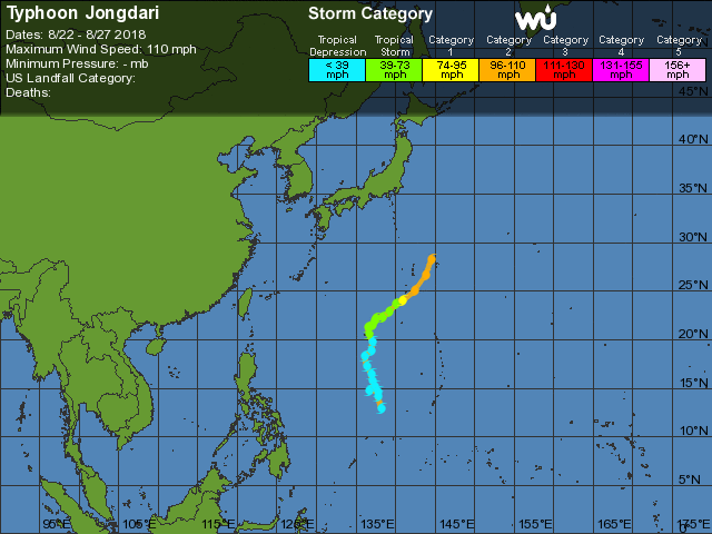 tifone Giappone
