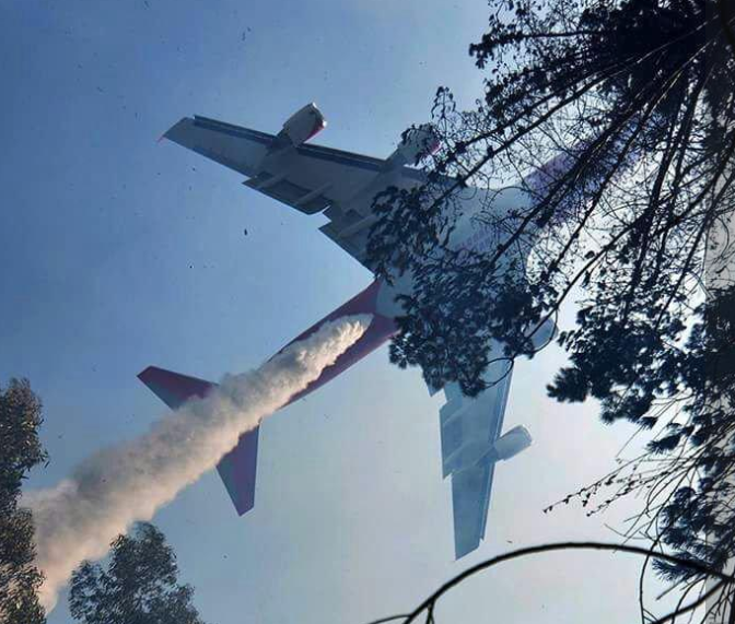 B747-400 Supertanker, l'aereo antincendio più grande del mondo