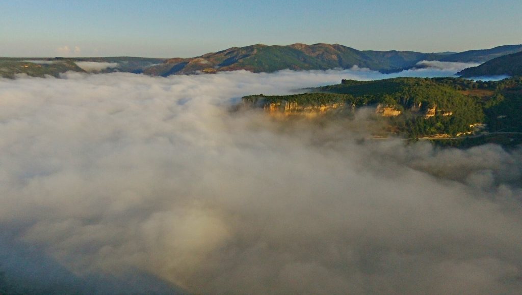 Nebbia Barbagia Sardegna