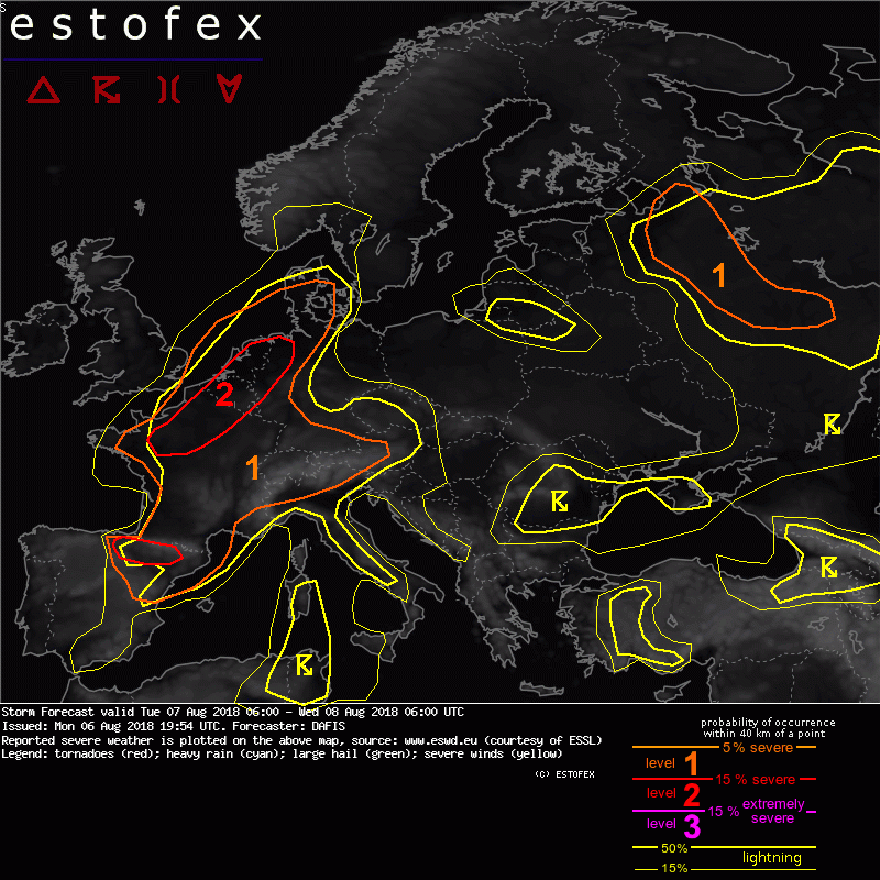 allerta meteo estofex